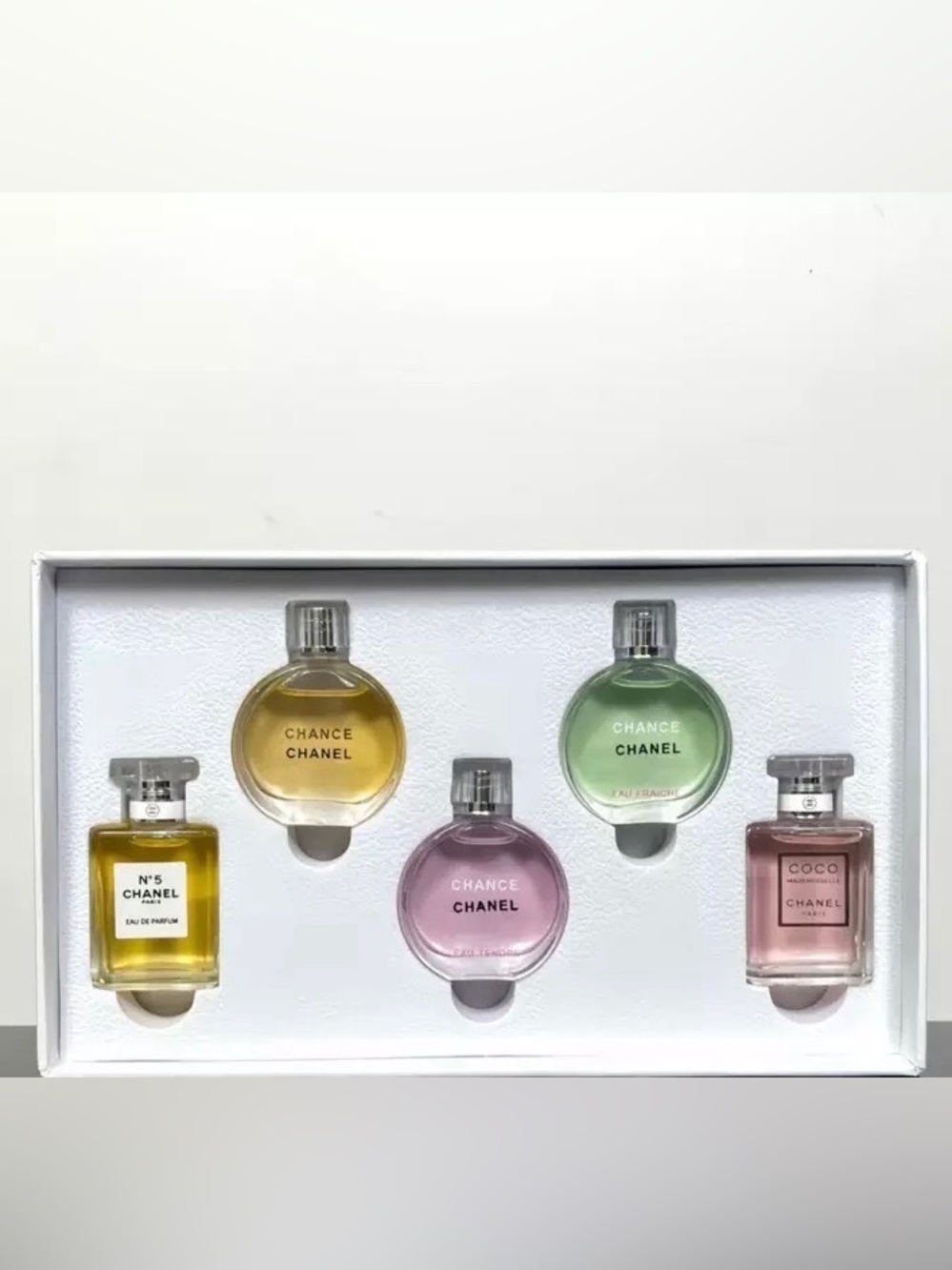 Chanel Mini Perfume Gift Set – 5 x 5ml Luxury Fragrance Collection